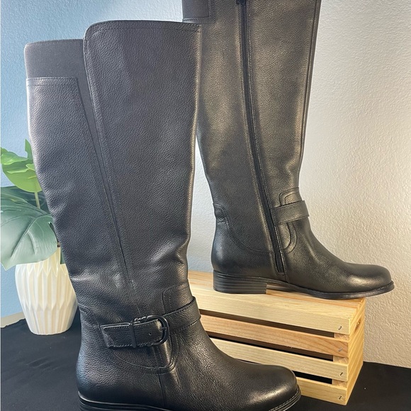 Naturalizer Jayden Leather Riding Boot - Picture 3 of 15